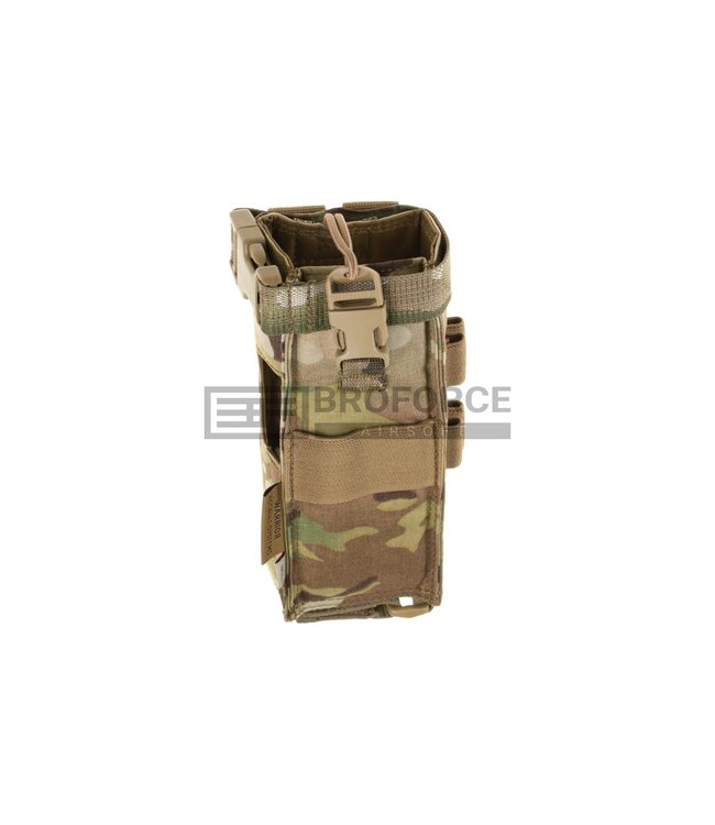 Warrior Front Opening MBITR Radio Pouch - Multicam