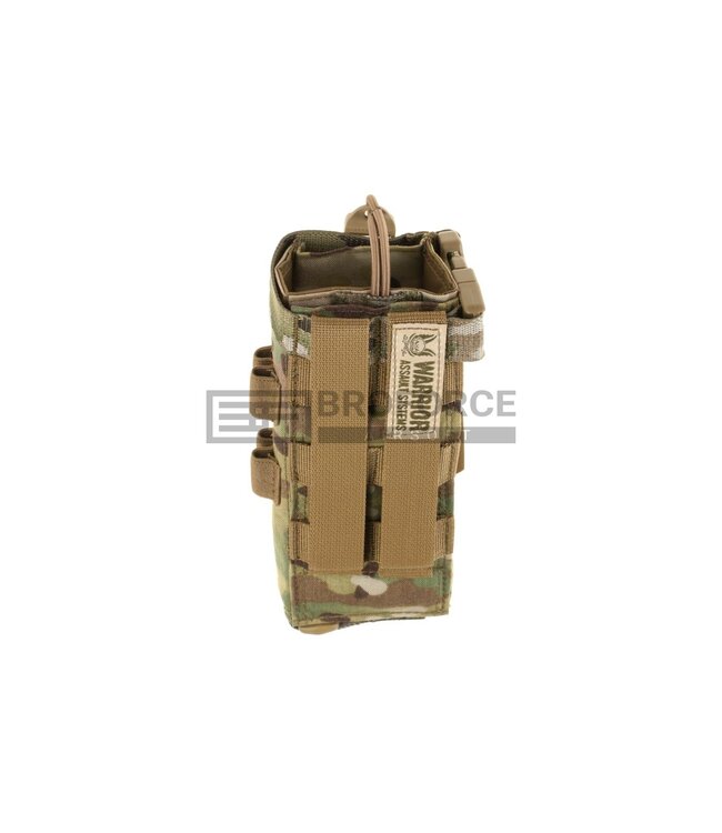 Warrior Front Opening MBITR Radio Pouch - Multicam