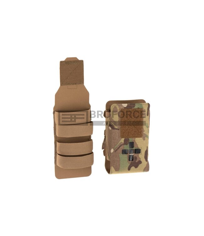Warrior Laser Cut Small Horizontal Individual First Aid Kit Pouch - Multicam