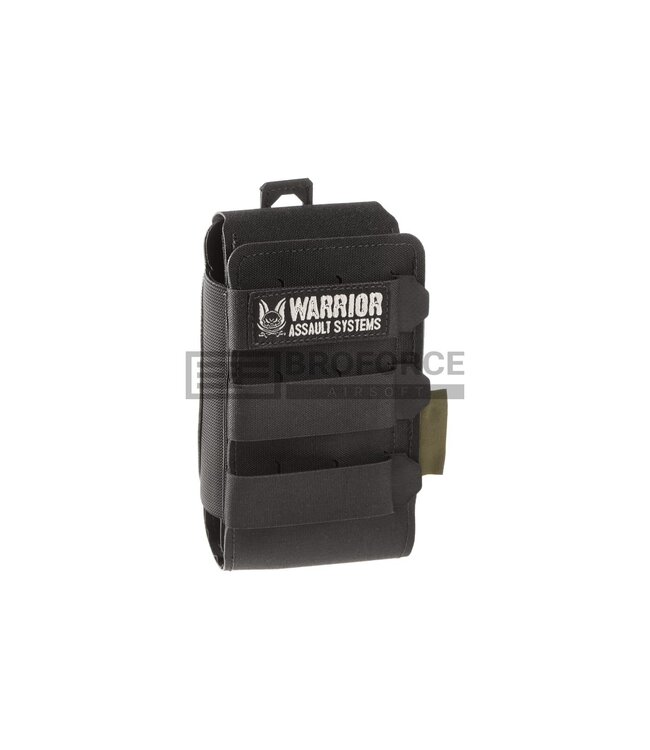 Warrior Laser Cut Small Horizontal Individual First Aid Kit Pouch - Black