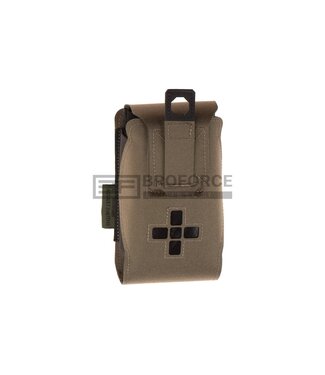 Warrior Laser Cut Small Horizontal Individual First Aid Kit Pouch - Ranger Green