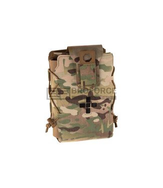 Warrior Laser Cut Large Horizontal Individual First Aid Kit Pouch - Multicam