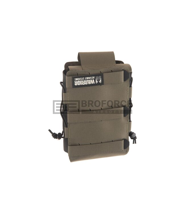 Warrior Laser Cut Large Horizontal Individual First Aid Kit Pouch - Ranger Green