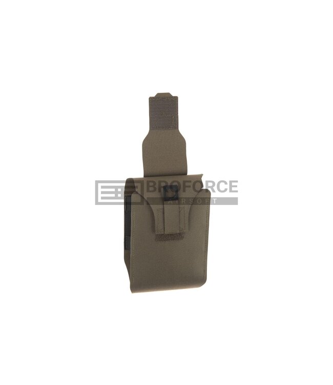 Warrior Laser Cut Large Horizontal Individual First Aid Kit Pouch - Ranger Green