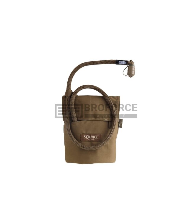 Source Kangaroo 1L Collapsible Canteen with Pouch - Coyote
