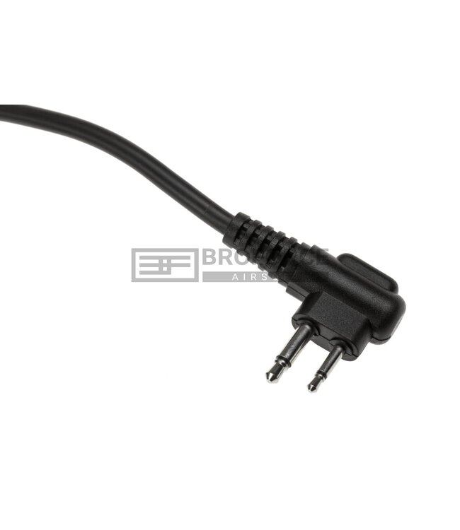 Earmor M51 Tactical PTT Motorola Two Pin - Black