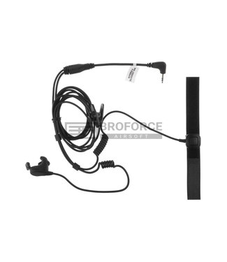 Z-Tactical Bone Conduction Headset Motorola 1-Pin Connector - Black