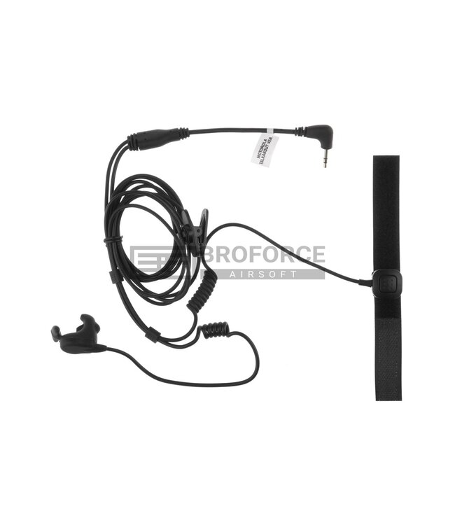 Z-Tactical Bone Conduction Headset Motorola 1-Pin Connector - Black