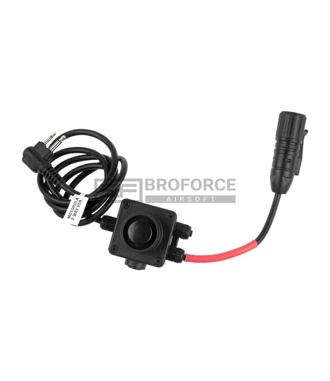 Z-Tactical Combat Series PTT Motorola 2-Pin Connector - Black