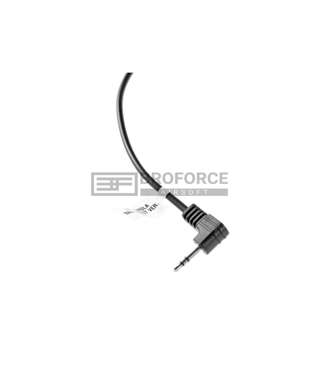 Z-Tactical FBI Style Acoustic Headset Motorola 1-Pin Connector - Black