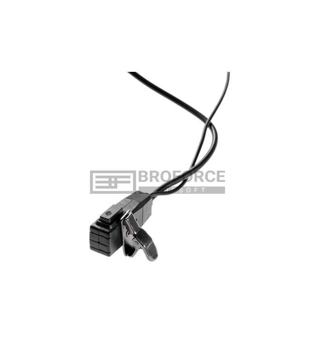 Z-Tactical FBI Style Acoustic Headset Motorola 1-Pin Connector - Black