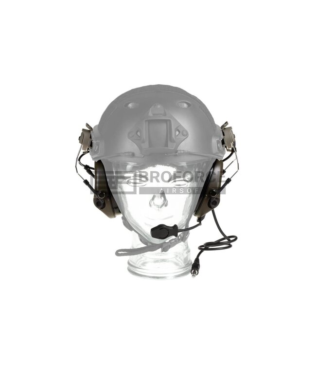 Z-Tactical SRD Headset FAST Military Standard Plug - Foliage Green