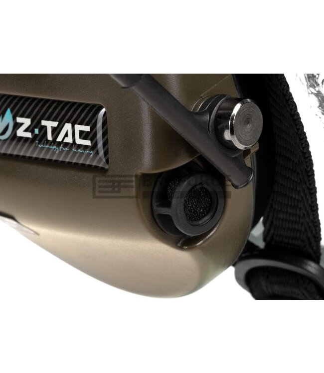 Z-Tactical SRD Headset FAST Military Standard Plug - Foliage Green