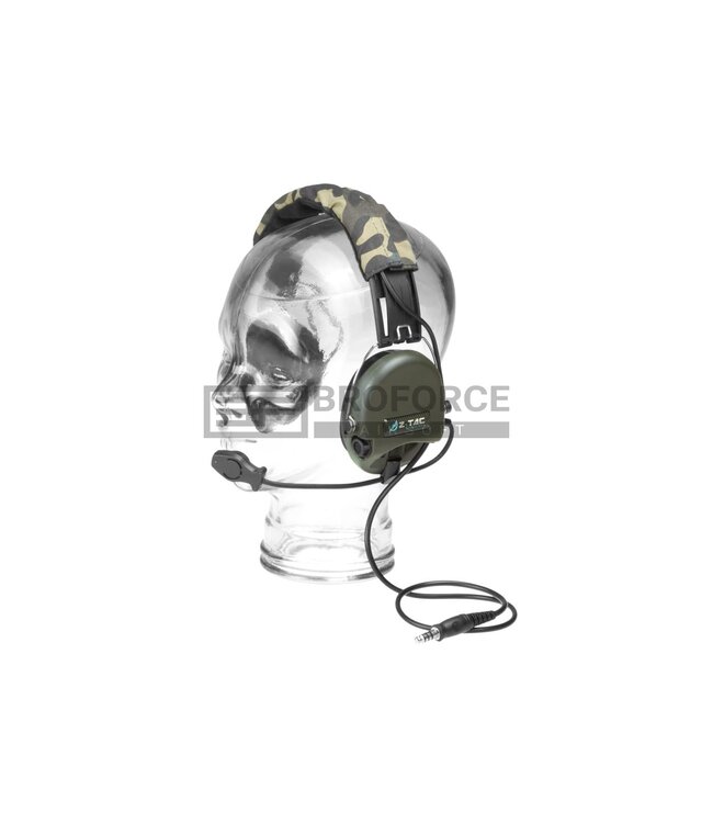 Z-Tactical SRD Headset Military Standard Plug - Foliage Green