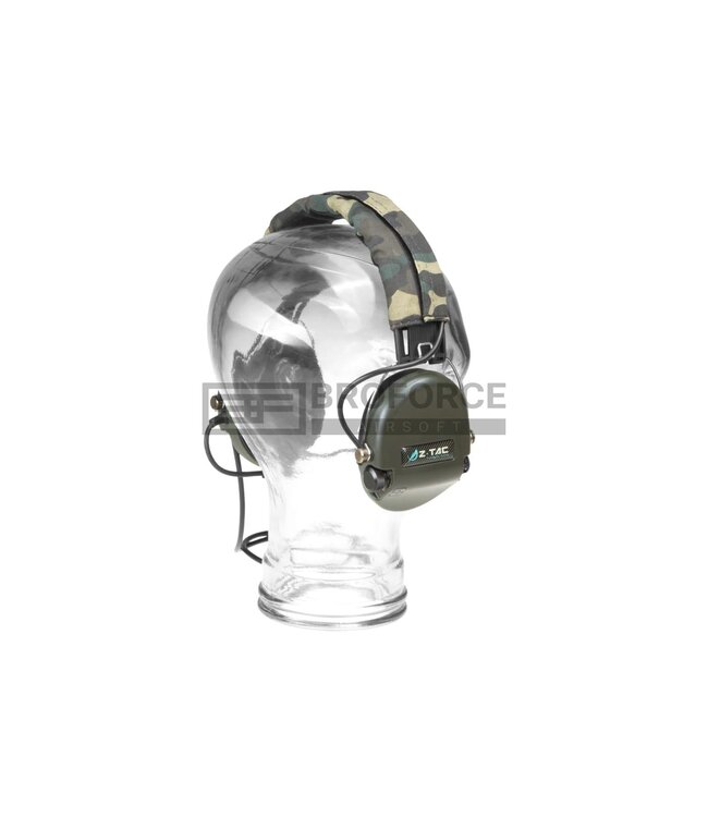Z-Tactical SRD Headset Military Standard Plug - Foliage Green