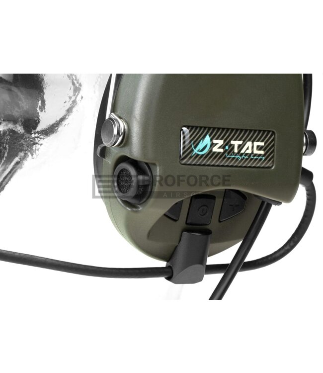 Z-Tactical SRD Headset Military Standard Plug - Foliage Green