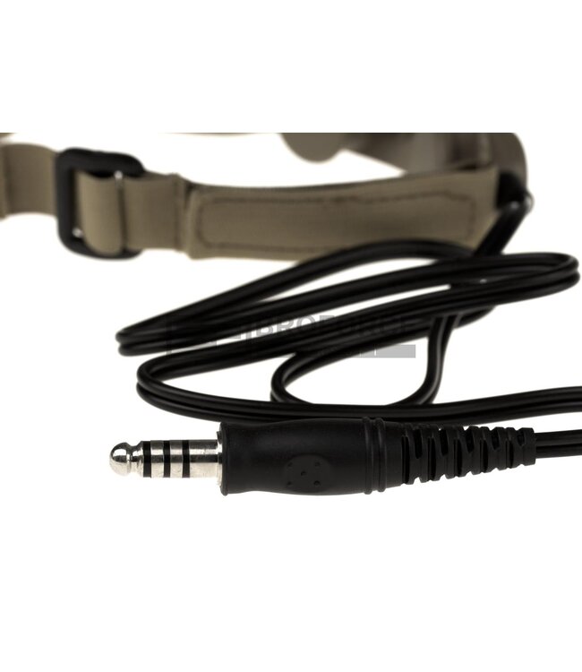 Z-Tactical Tactical Throat Mic - Dark Earth