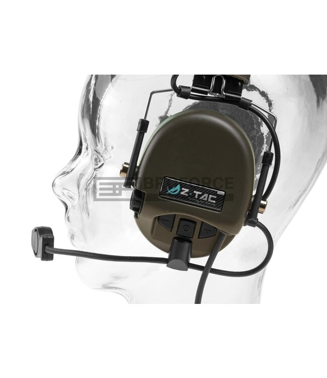 Z-Tactical Tier 1 Headset Military Standard Plug - Foliage Green