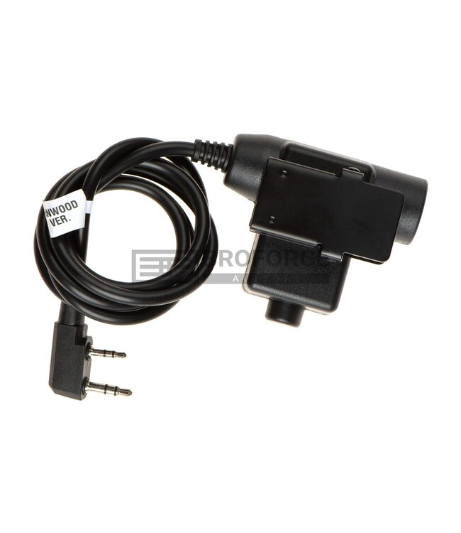 Z-Tactical U94 PTT Kenwood Connector - Black