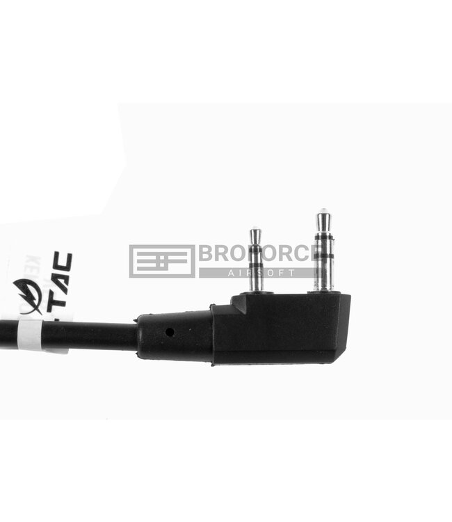 Z-Tactical Z4 PTT Cable Kenwood Connector - Black