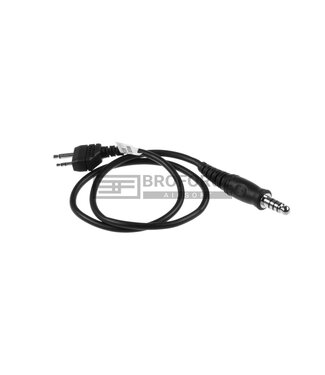 Z-Tactical Z4 PTT Cable Midland Connector - Black