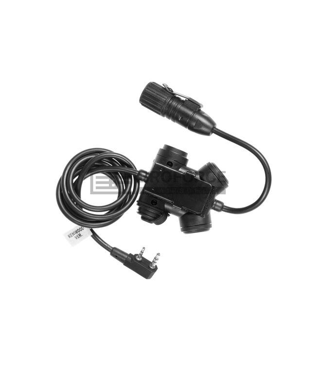 Z-Tactical zSLX Clarus PTT Kenwood Connector - Black
