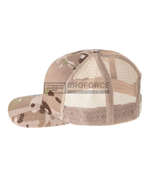Multicam Retro Trucker Cap - Multicam Arid