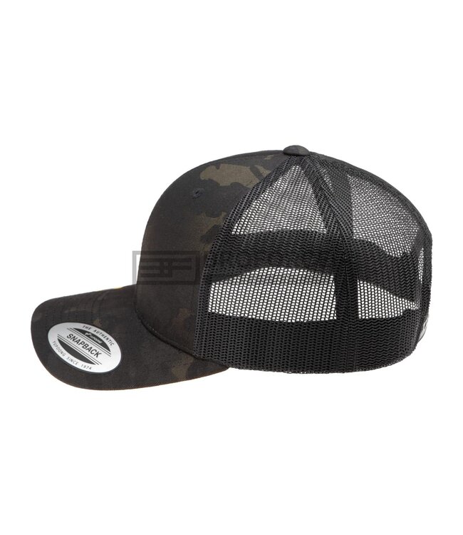 Multicam Retro Trucker Cap - Multicam Black
