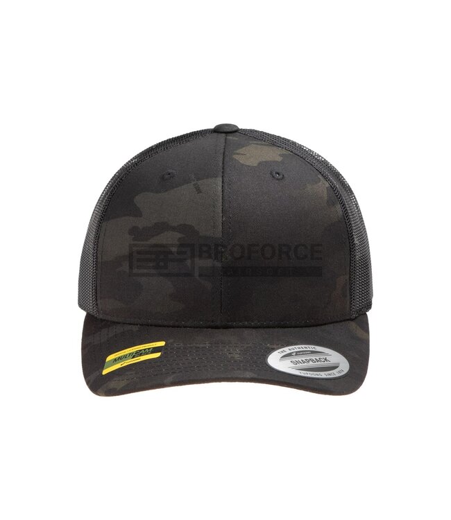 Multicam Retro Trucker Cap - Multicam Black