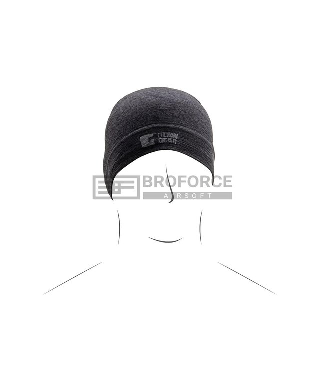 Clawgear Merino Seamless Beanie - Black