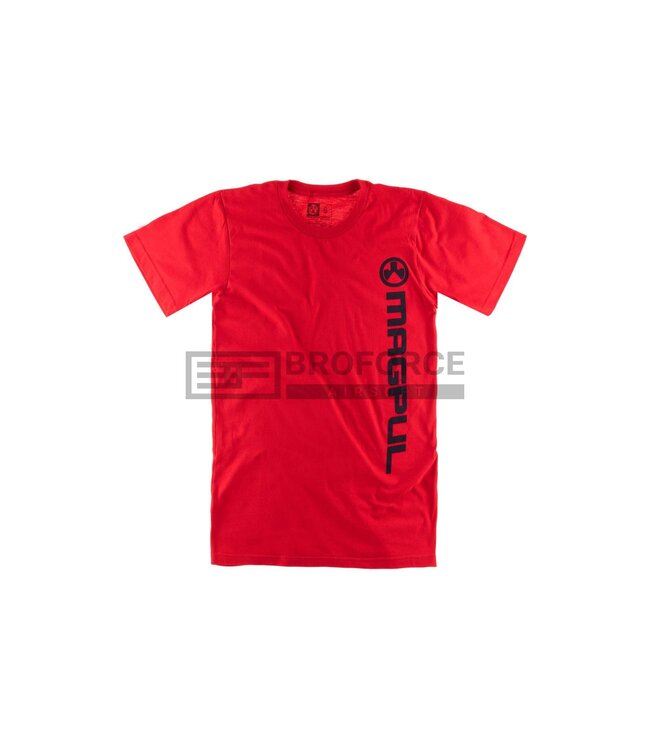 Magpul Vert Logo Cotton T-Shirt - Red