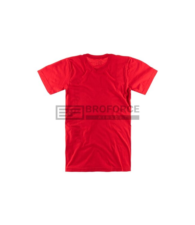 Magpul Vert Logo Cotton T-Shirt - Red