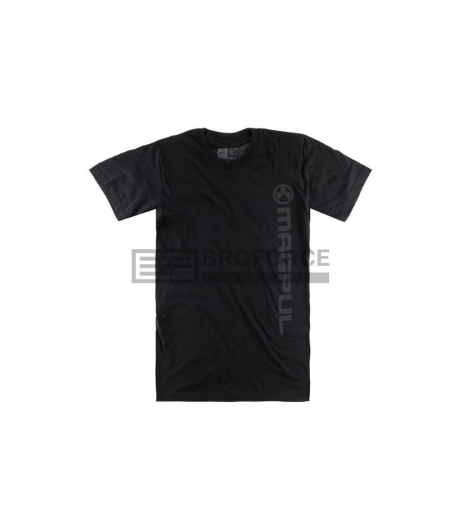 Magpul Vert Logo Cotton T-Shirt - Black