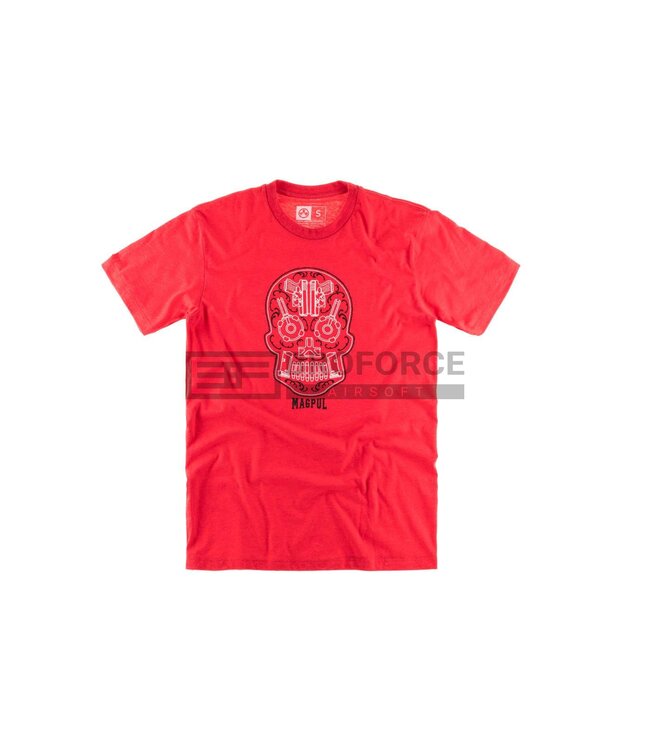 Magpul Sugar Skull Blend T-Shirt - Red