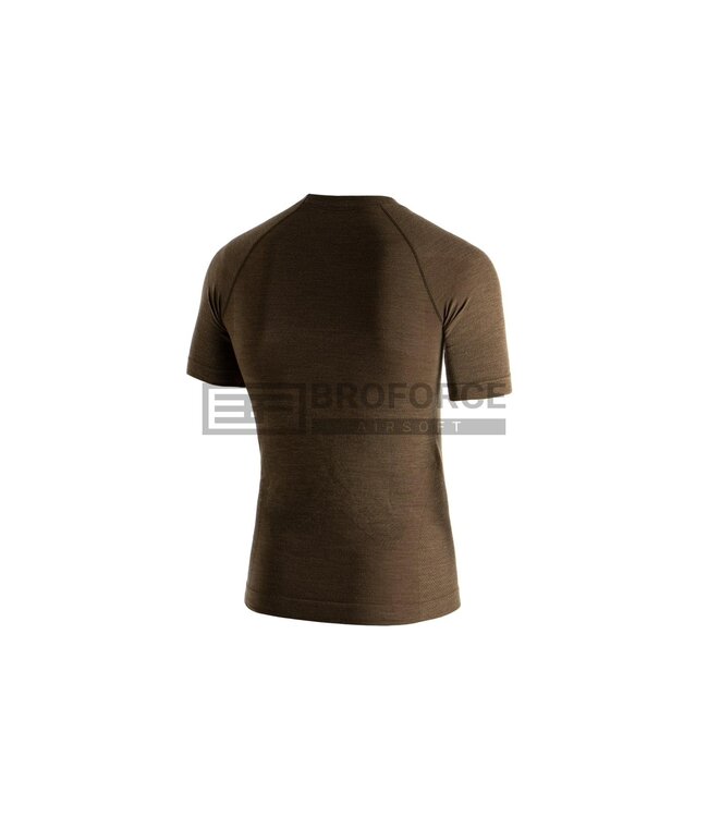 Clawgear Merino Seamless Shirt SS - Stonegrey Olive