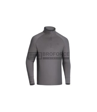 Outrider T.O.R.D. Long Sleeve Zip Shirt - Wolf Grey