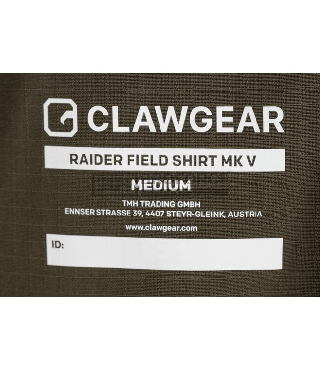 Clawgear Raider Field Shirt MK V - Stonegrey Olive