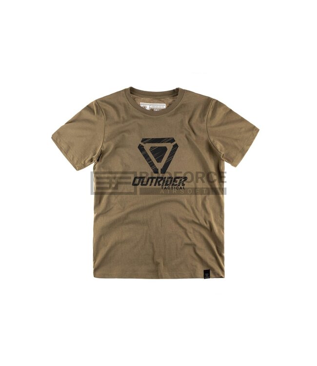 Outrider OT Scratched Logo Tee - Crocodile
