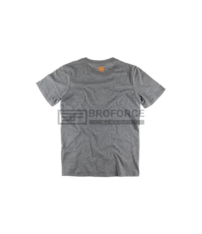 Outrider OT Scratched Logo Tee - Dark Grey
