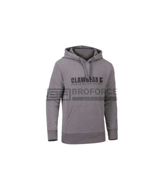 Clawgear CG Logo Hoodie - Wolf Grey