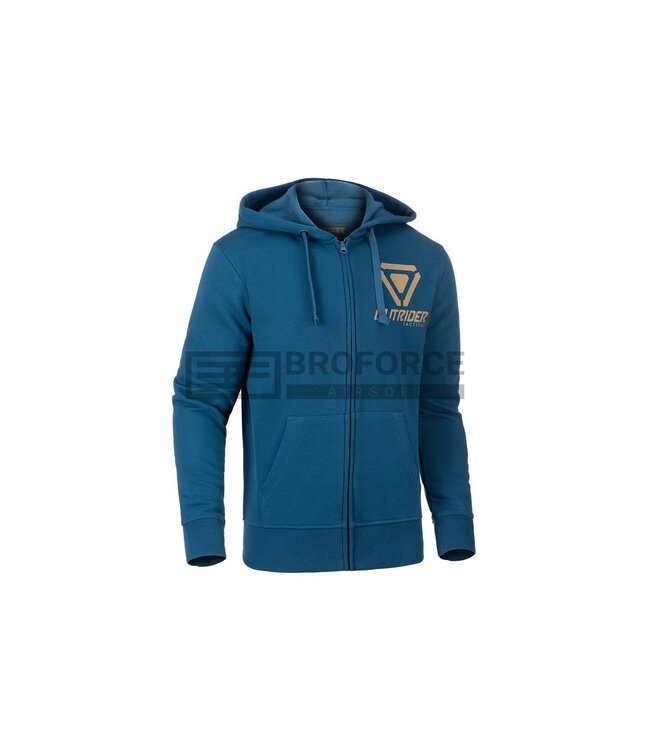 Outrider OT Logo Zip Hoodie - Blue