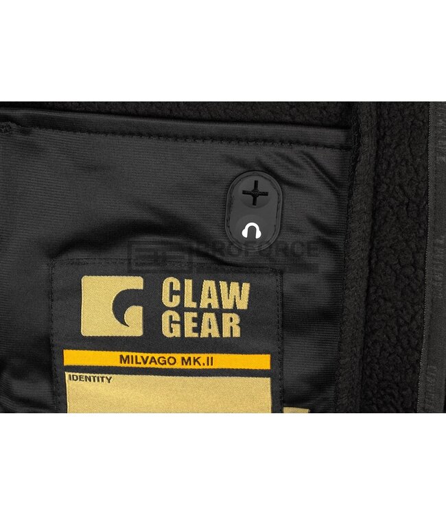 Clawgear Milvago Mk.II Fleece Hoody - Black