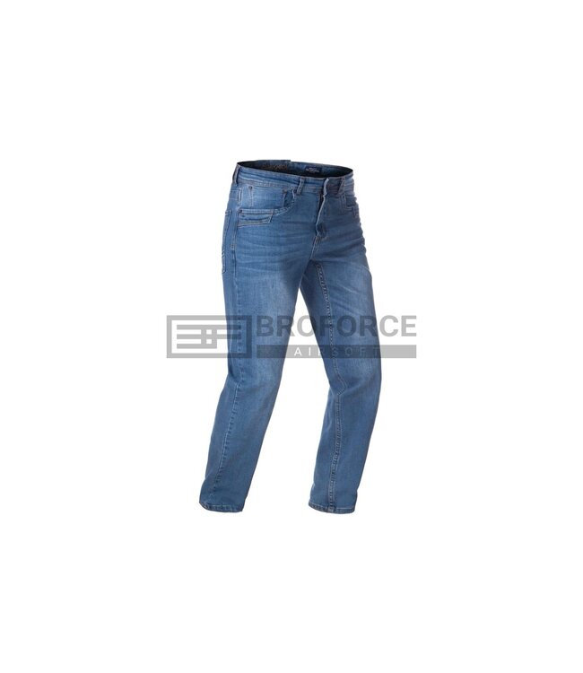 Clawgear Blue Denim Tactical Flex Jeans - Mid Blue Washed