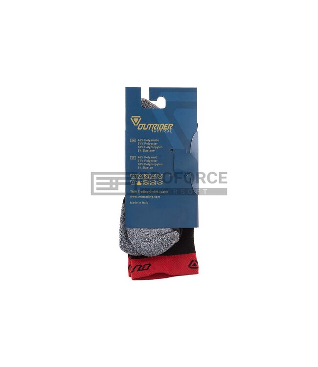 Outrider T.O.R.D. Crew Socks - Red