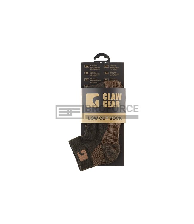 Clawgear Merino Low Cut / Ankle Socks - Green