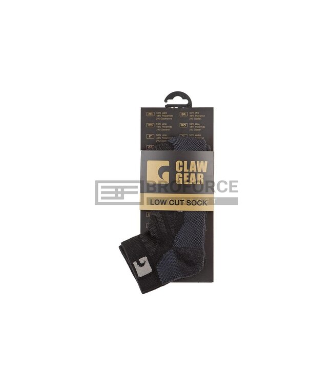 Clawgear Merino Low Cut / Ankle Socks - Black