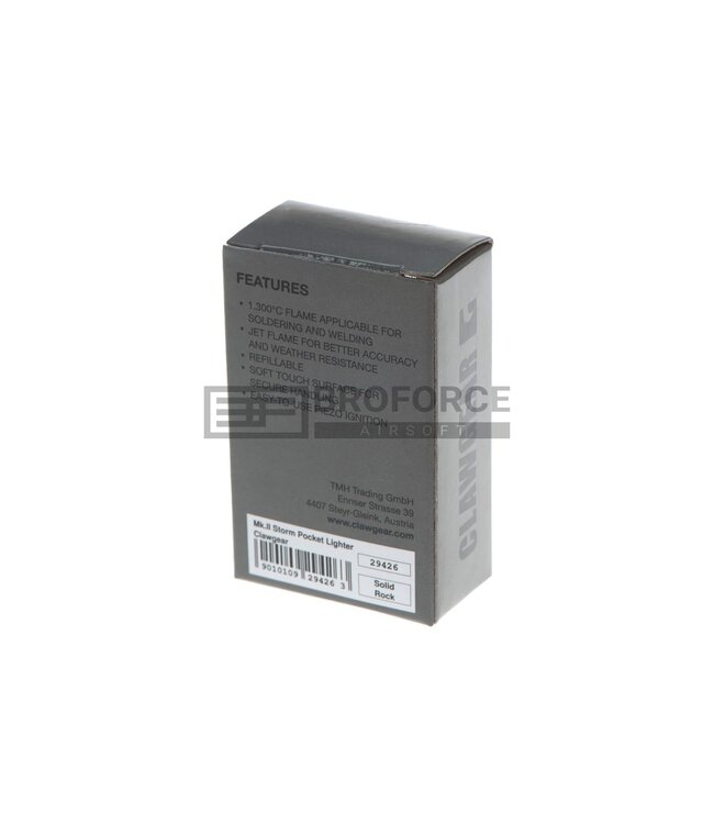 Clawgear Mk.II Storm Pocket Lighter - Solid Rock