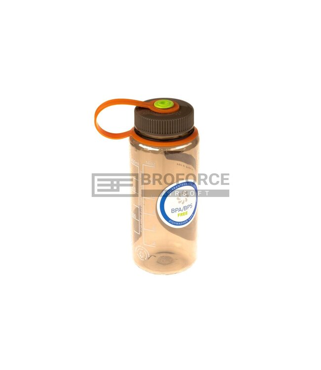 Nalgene Wide Mouth Sustain Bottle 0.5 Liter - Brown