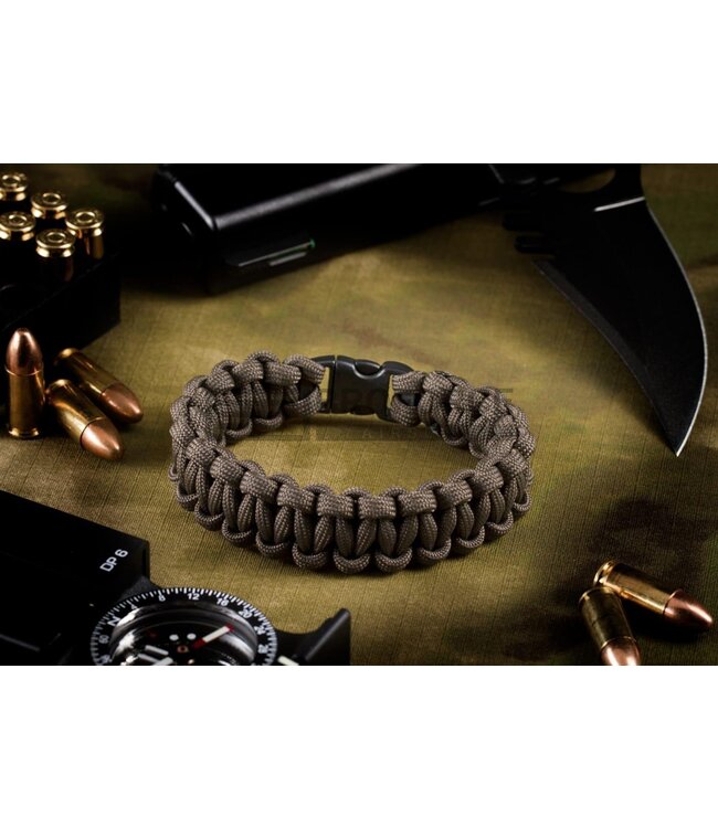 Invader Gear Paracord Bracelet Compact - Gun Grey