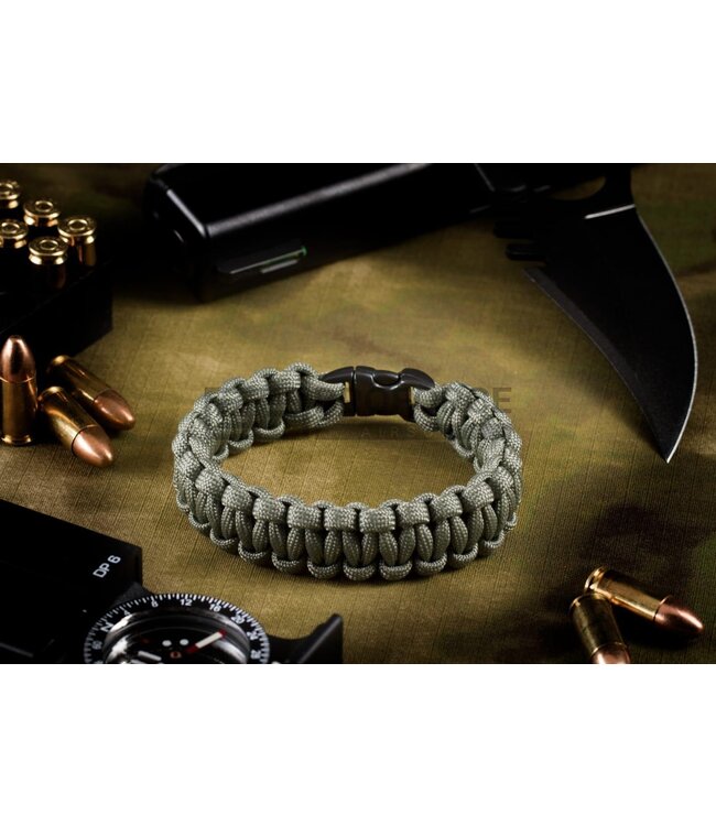 Invader Gear Paracord Bracelet Compact - Grey